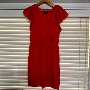 Armani Exchange Red Silk Cocktail Dress size 8